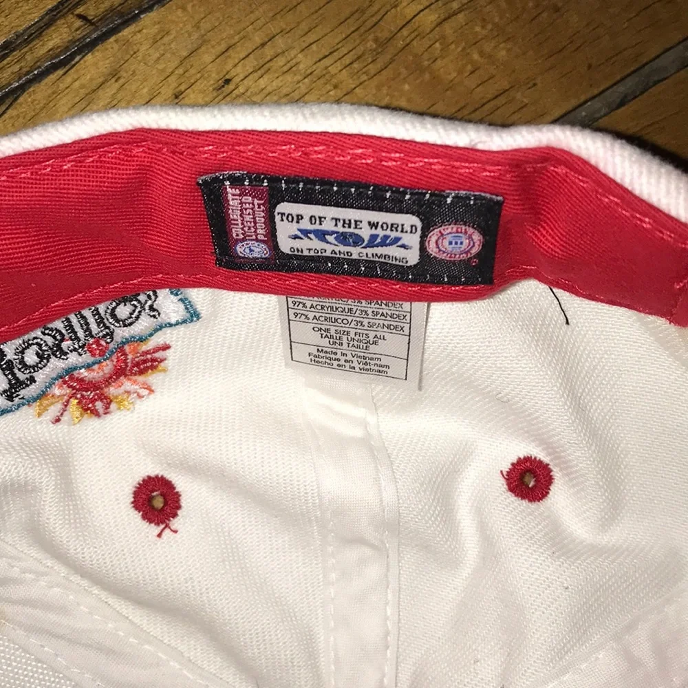 Ohio State National Champions 2003‎ White and Red Baseball Cap